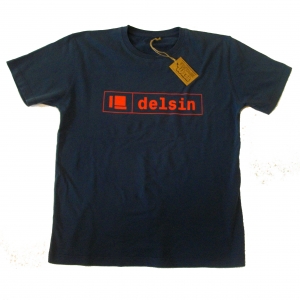 Delsin Text Vintage Blue