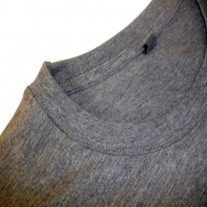 Delsin Text Melange Grey / Red Print