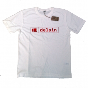 Delsin Text Vintage White