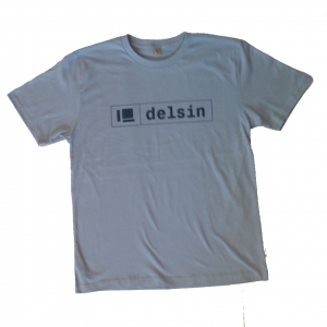 Delsin Text Light Blue